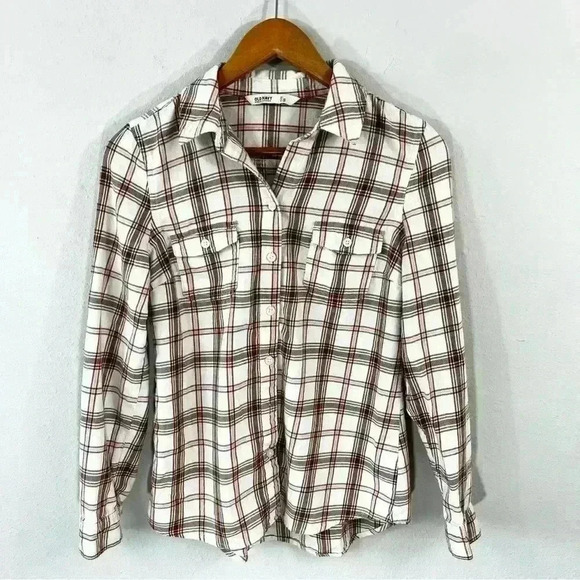 Old Navy Tops - Old Navy plaid super soft flannel shirt